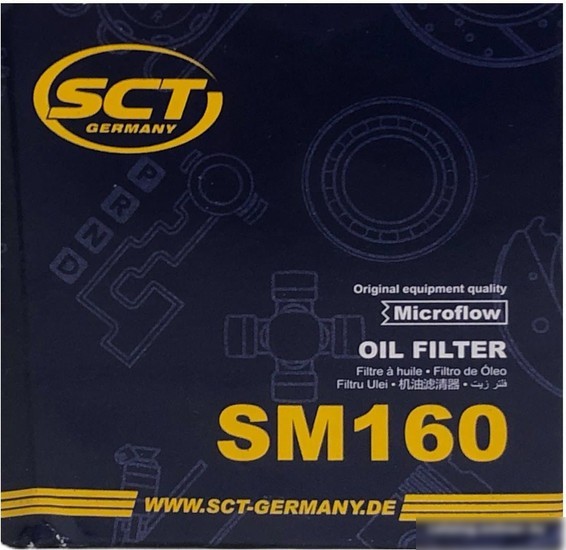 Масляный фильтр SCT SM160