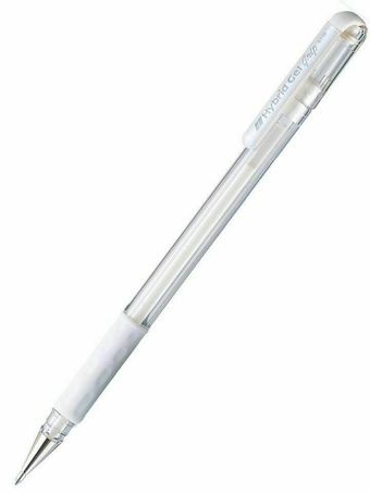 Ручка гелевая Pentel K118L-W