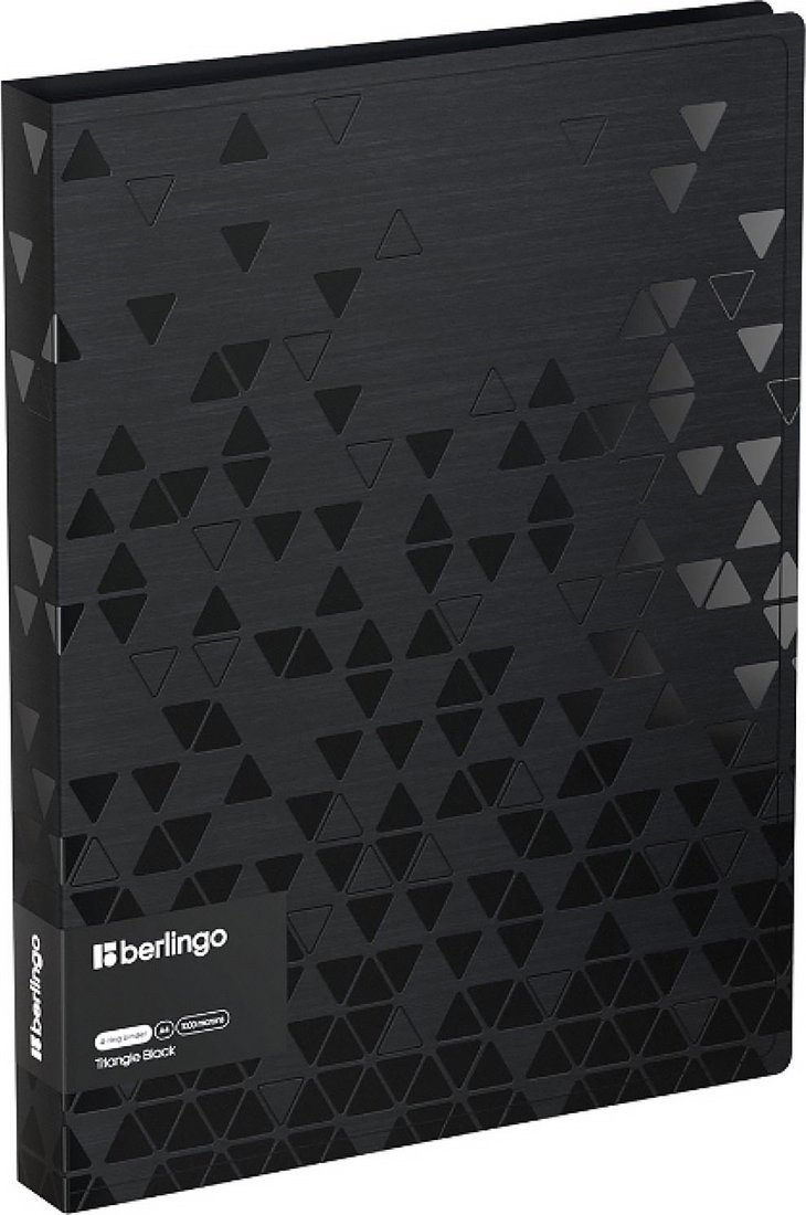 Папка для бумаг Berlingo Triangle Black RB4_4D399