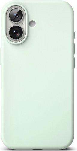 Чехол для телефона Ringke Silicone Magnetic для iPhone 17 (Soft Mint)