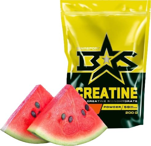 Моногидрат креатина Binasport Creatine (200г, арбуз)
