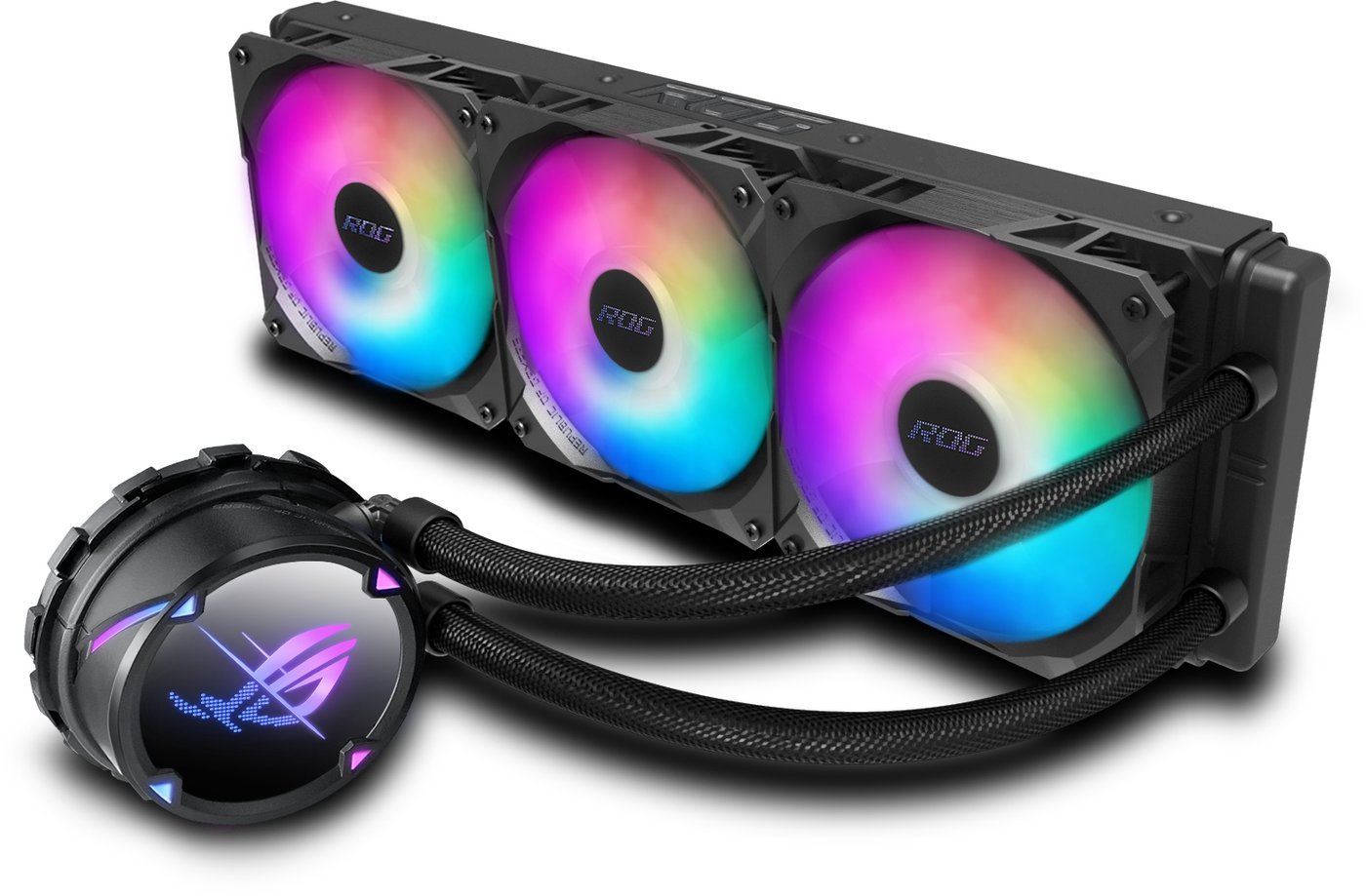 Система жидкостного охлаждения для процессора ASUS ROG Strix LC II 360 ARGB