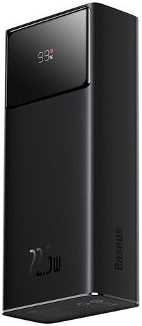 Внешний аккумулятор Baseus Star-Lord Digital Display Fast Charging Power Bank 30000mAh 22.5W (черный)