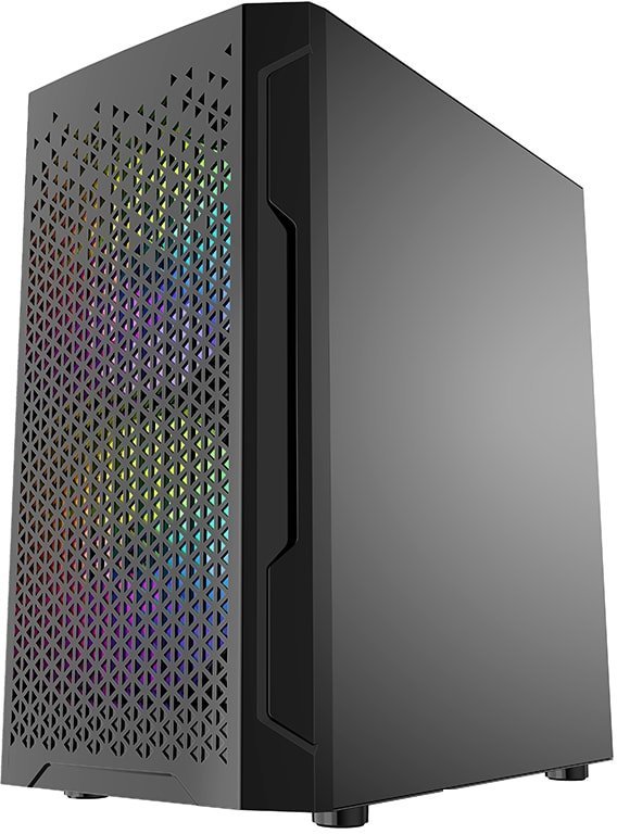 Корпус Powercase Mistral Micro Z3B Mesh LED
