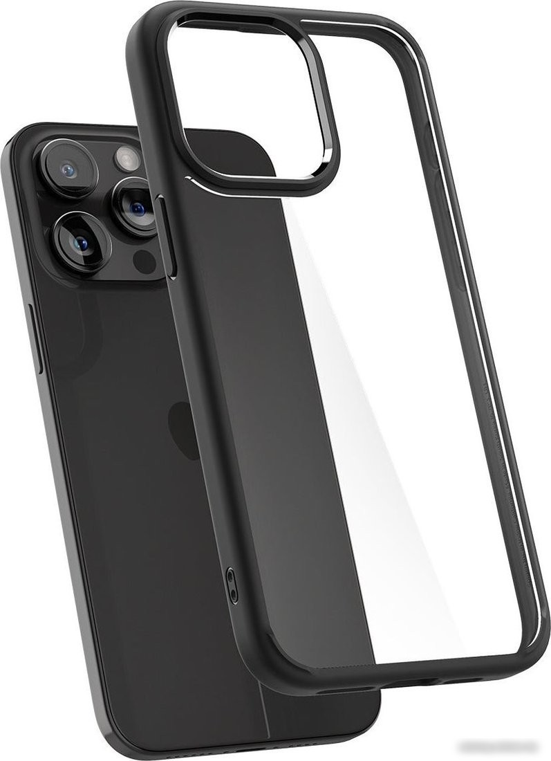 Чехол для телефона Spigen Ultra Hybrid для iPhone 15 Pro ACS06713 (черный)