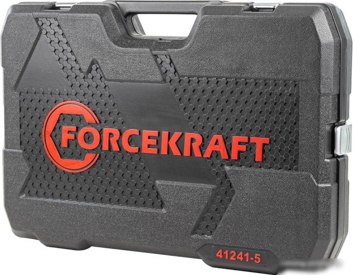Универсальный набор инструментов ForceKraft FK-41241-5 (124 предмета)