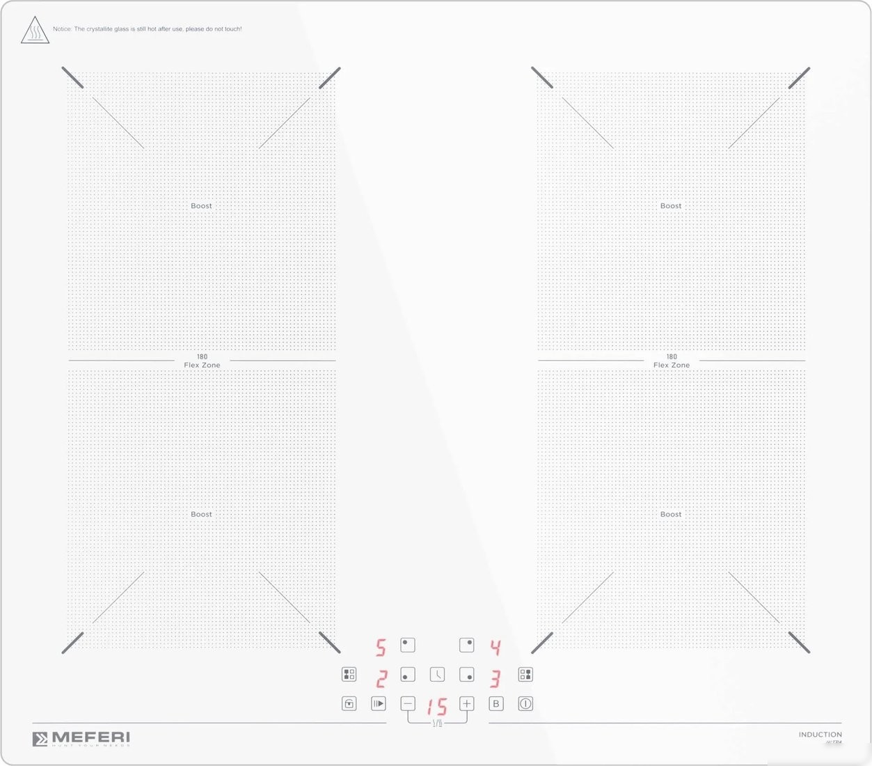 Варочная панель Meferi MIH604WH Ultra