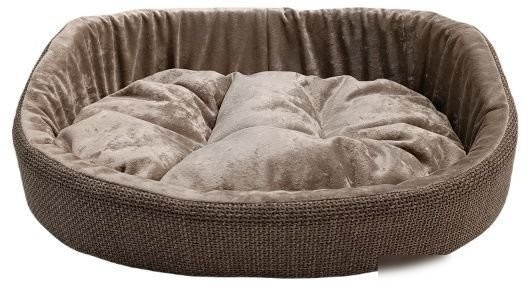 Лежак Homepet Plush №2 84210 (49x43x17см, латте) Лежак Homepet Plush №2 84210 (49x43x17см, латте)