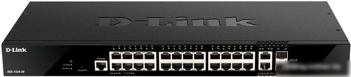 Управляемый коммутатор 3-го уровня D-Link DGS-1520-28/A1A