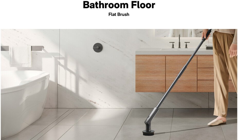 Щетка для мытья посуды Hoto Electric Spin Scrubber