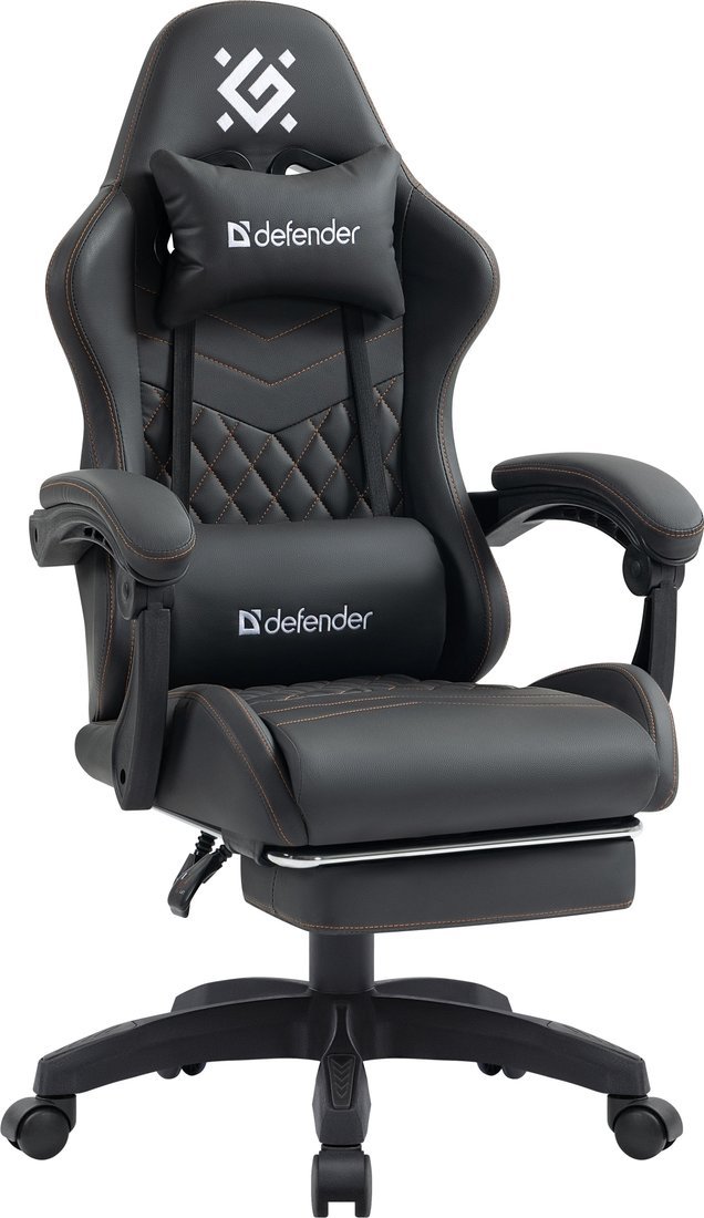 Игровое (геймерское) кресло Defender Bora (черный)