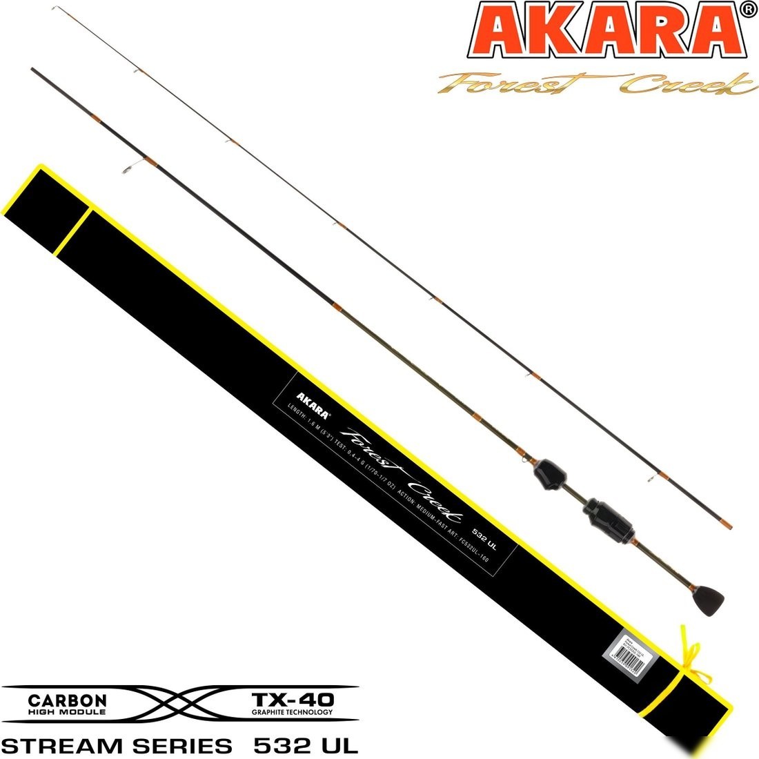 Удилище Akara Forest Creek 532UL TX-40 FC532UL-160