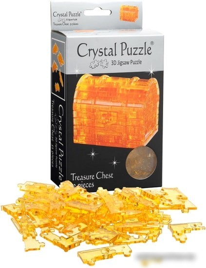 3Д-пазл Crystal Puzzle Сундук 90007