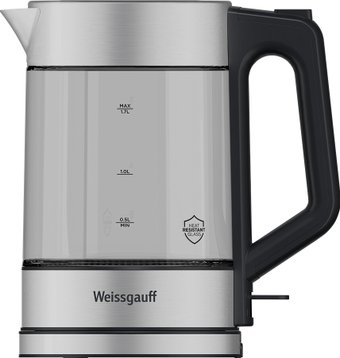 Электрический чайник Weissgauff WK 1720 EcoGlass Inox