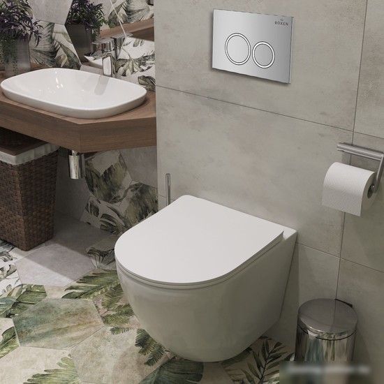 Инсталляция для унитаза Roxen StounFix Slim 812643