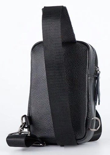Городской рюкзак Poshete 886-1801-H-BLK (черный)