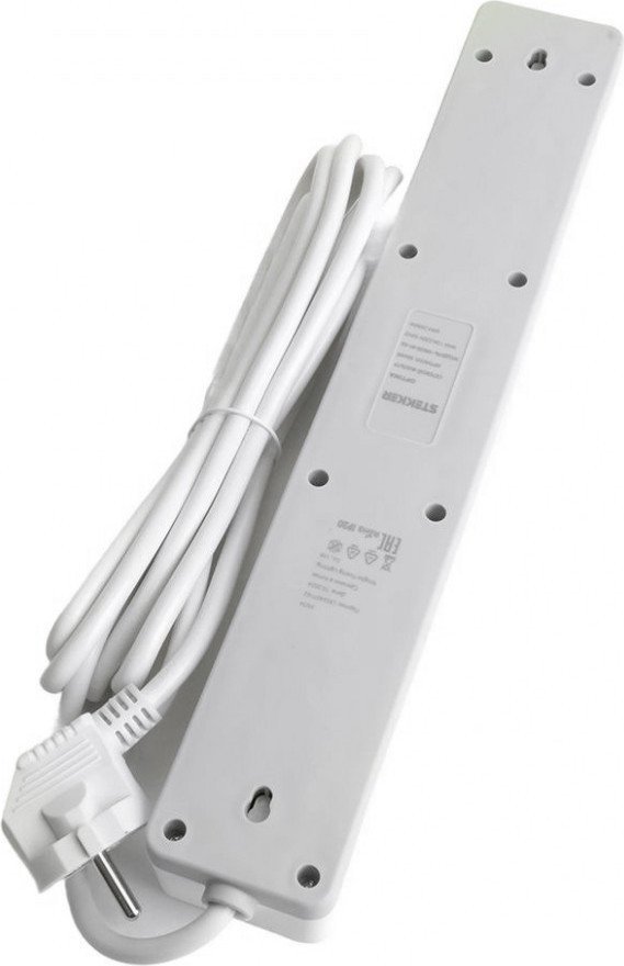 Сетевой фильтр Stekker HM20-51-03 50093 (белый)