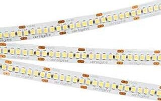 Светодиодная лента Arlight 19.2W/m 240Led/m 3528SMD дневной белый 5M RT-A240-10mm 24V Day5000 040543
