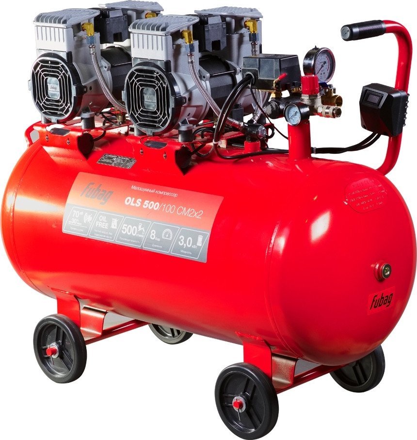 Компрессор Fubag OLS 500/100 CM2х2 646075