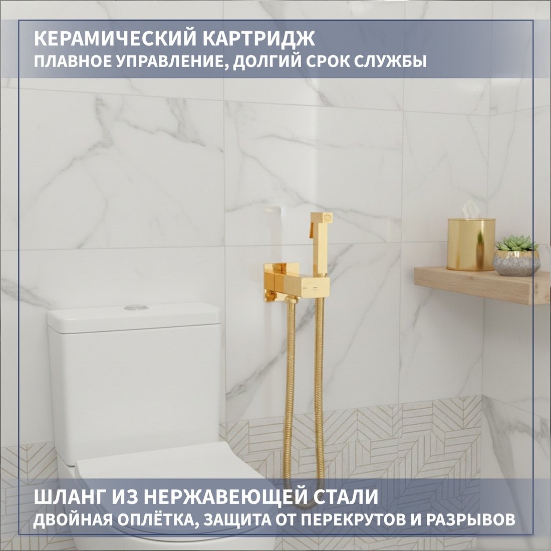 Гигиенический душ Lauter Rainix 21LT7714GL