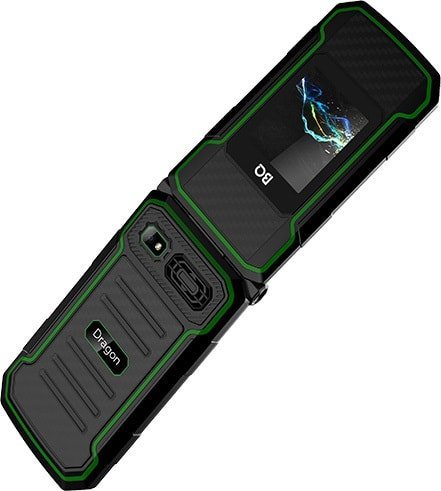 Кнопочный телефон BQ BQ-2822 Dragon (зеленый)