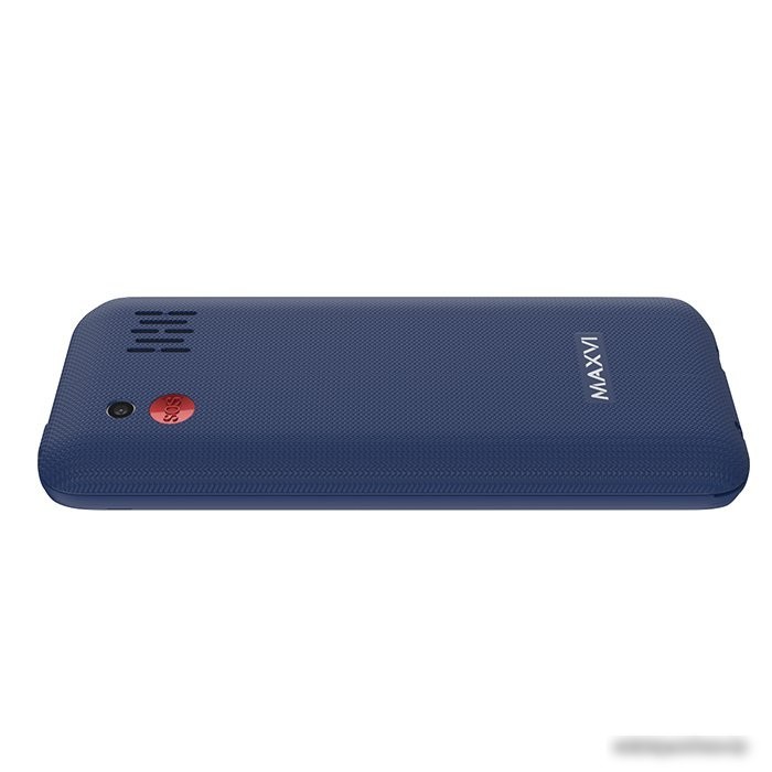 Кнопочный телефон Maxvi B35 (синий)
