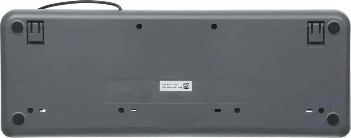 Клавиатура Logitech K106 920-013902 (черный, с гравировкой)