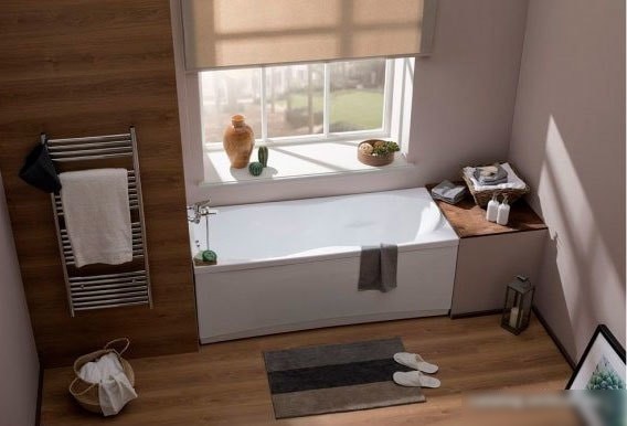 Экран под ванну Aquanet Bright 155
