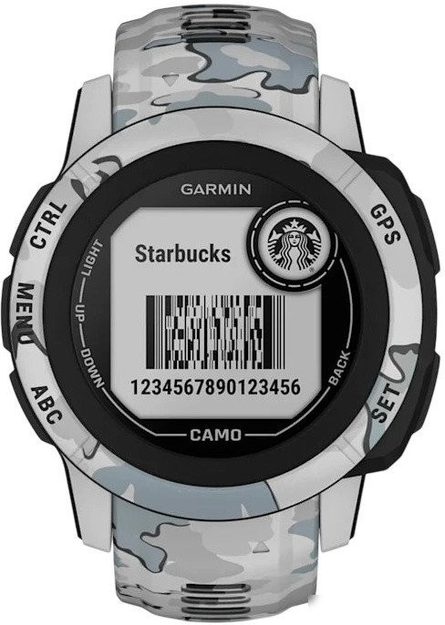 Умные часы Garmin Instinct 2S Camo Edition (серый камуфляж)