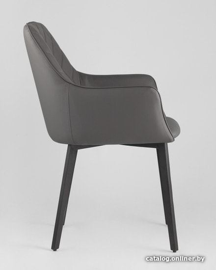 Стул Stool Group Прайм экокожа (серый)