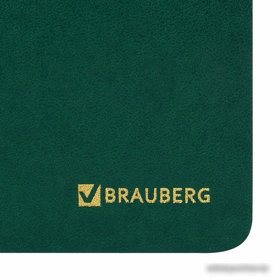 Ежедневник BRAUBERG недатированный настольный Select 111695 (зеленый)