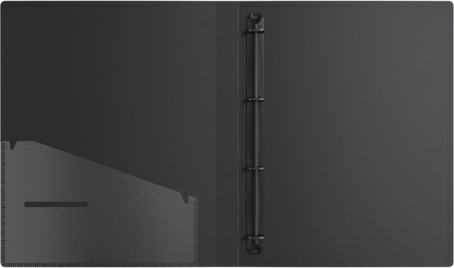 Папка для бумаг Berlingo Triangle Black RB4_4D399