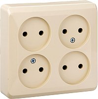 Розетка Systeme Electric Этюд PA16-205K