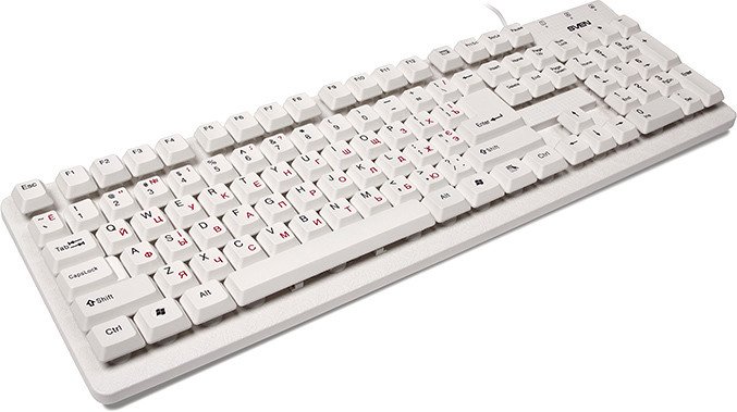 Клавиатура SVEN Standard 301 White