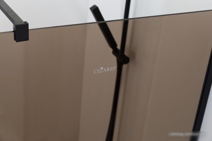 Душевая стенка Cezares Liberta-L-1-110-Br-Nero