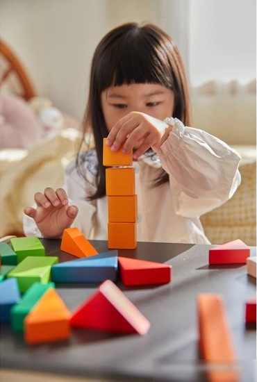 Конструктор/игрушка-конструктор Plan Toys Блоки Геометрия 5467
