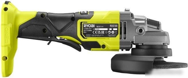 Угловая шлифмашина Ryobi RAG18X-0 (без АКБ)