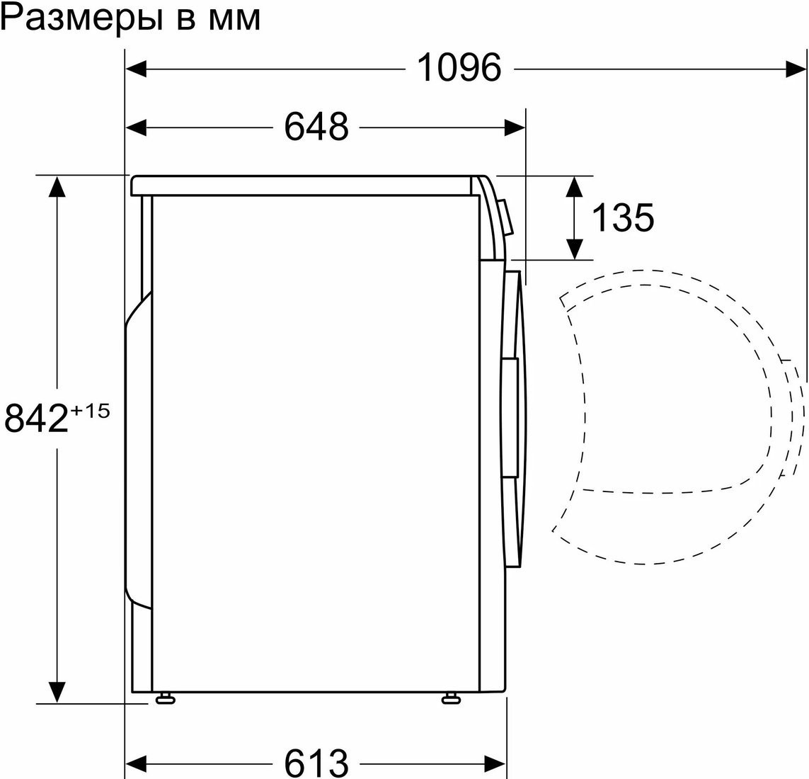 Сушильная машина Bosch Serie 6 WQK2521XME