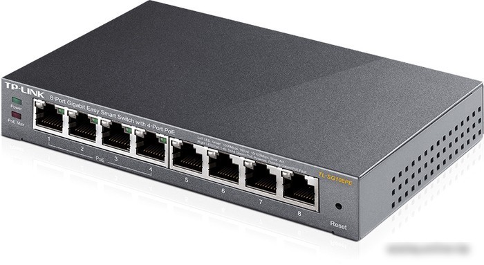 Коммутатор TP-Link TL-SG108PE