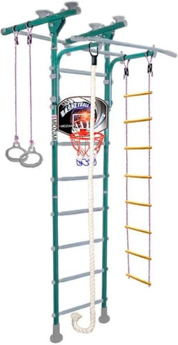 Детский спортивный комплекс Midzumi Niji Ton Basketball Shield (ментоловый сорбет)