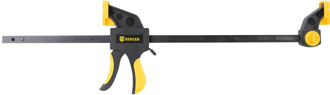 Струбцина Berger Быстрозажимная 70x450мм, зажим до 60кг BG1931