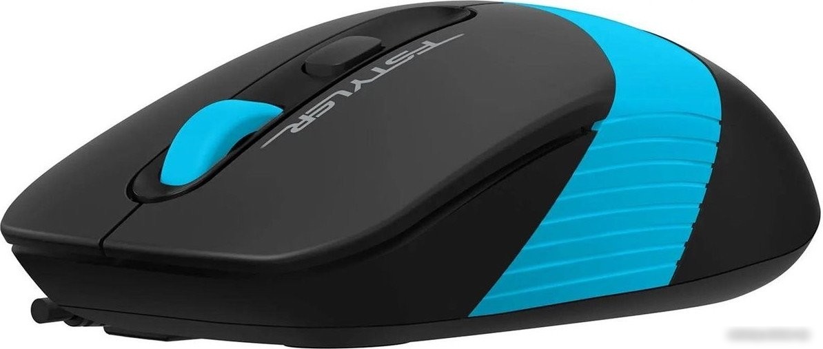 Мышь A4Tech Fstyler FM10S (голубой/черный)