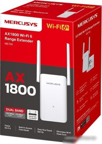 Усилитель Wi-Fi Mercusys ME70X