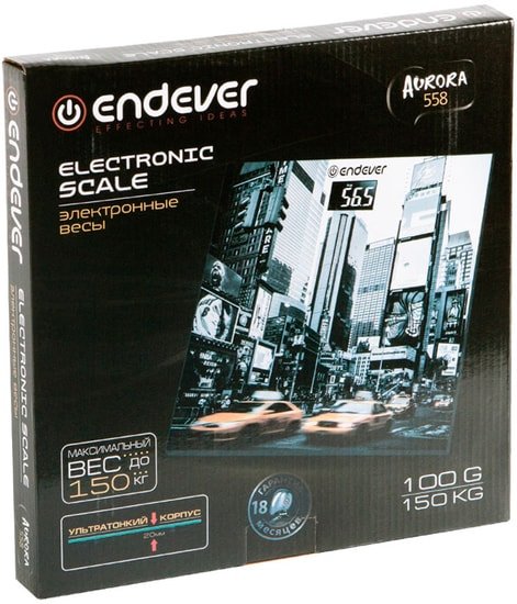 Напольные весы Endever Aurora 558