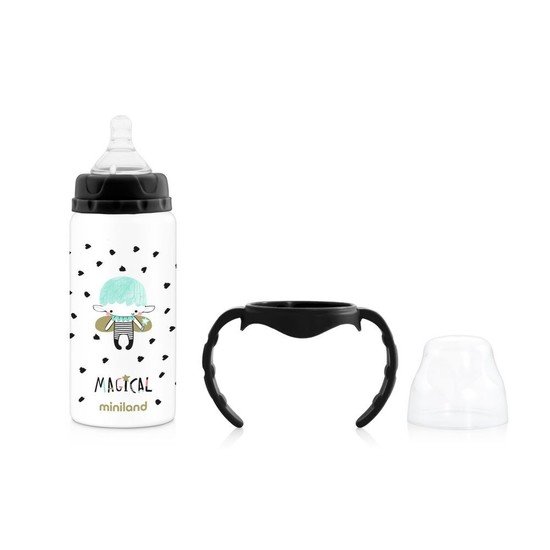 Бутылочка для кормления Miniland Thermobaby Magical 89357