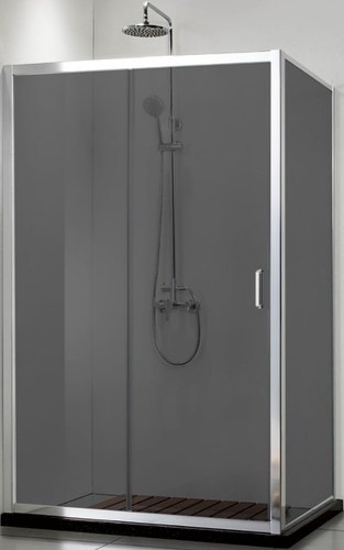 Душевой уголок Adema Glass Line Direct-120 (тонированное стекло)