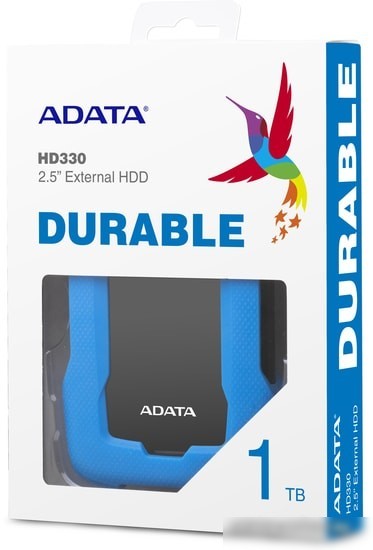 Внешний жесткий диск A-Data HD330 1TB (синий)