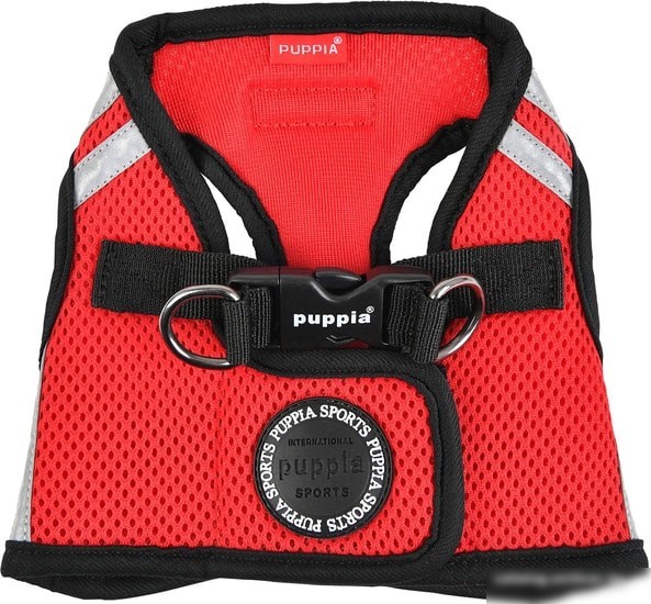 Шлейка-жилетка Puppia Soft PAUA-HB1828-RD-S (красный)