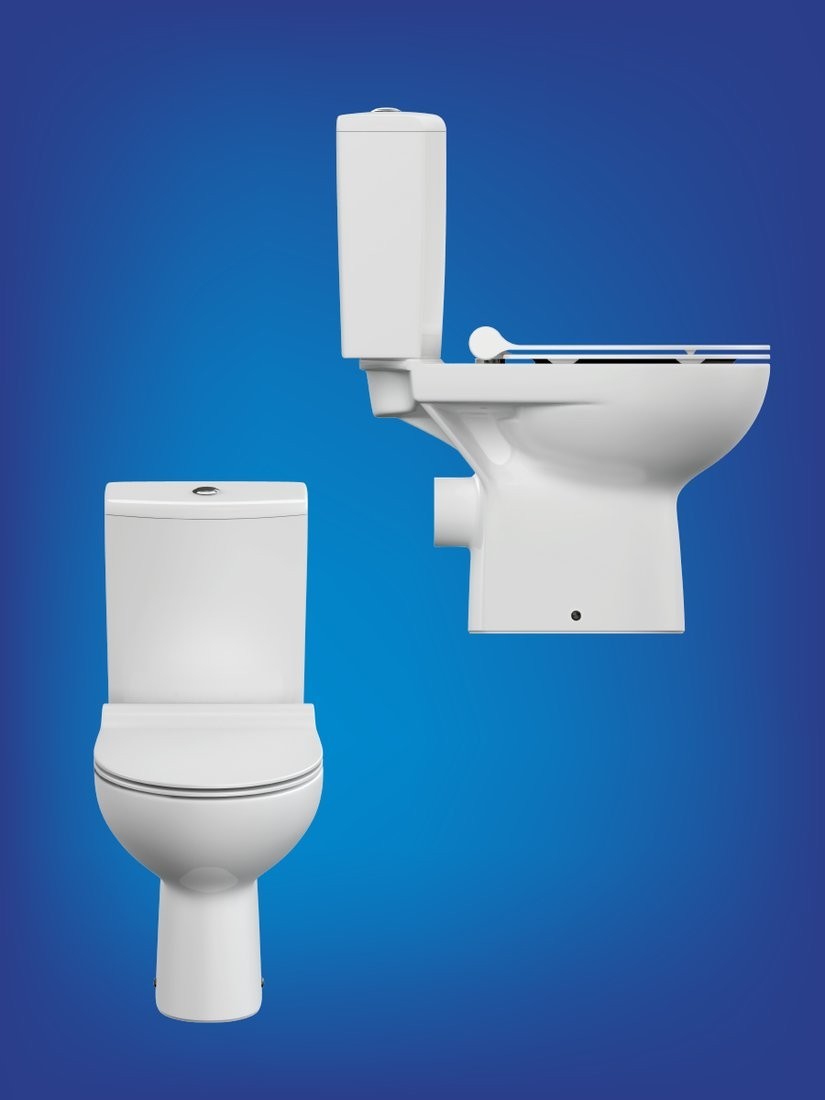 Унитаз напольный Cersanit Nature Clean On 011 3/5 DPL EO slim 65410