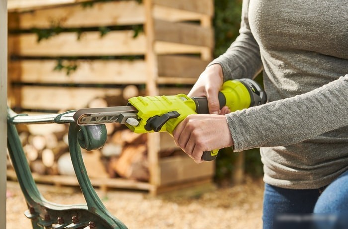Ленточная шлифмашина Ryobi R18PF-0 (без АКБ)